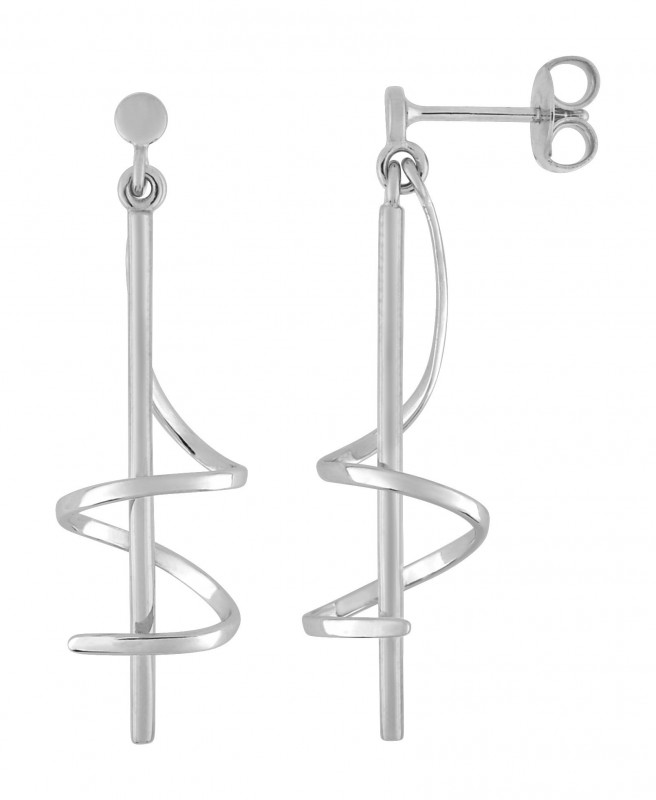 Boucles d'oreilles argent