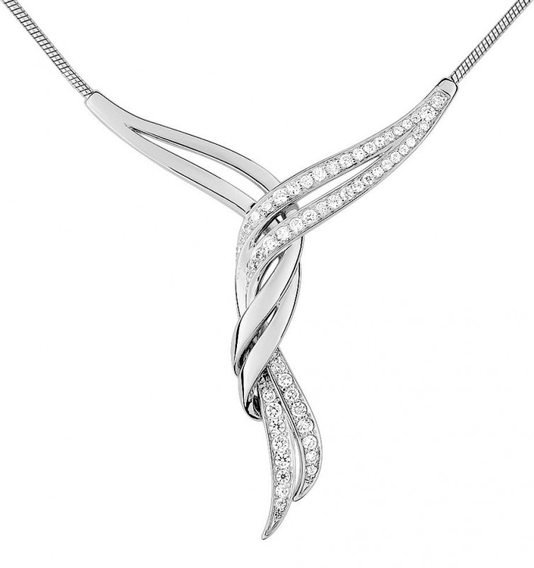 Collier argent