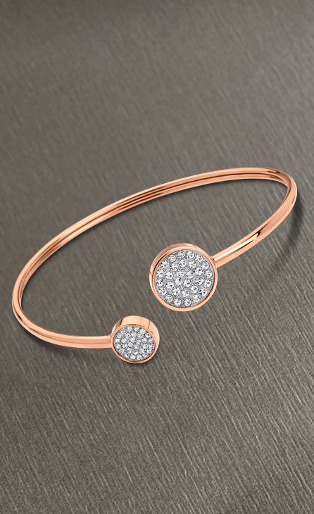 Bracelet acier rosé